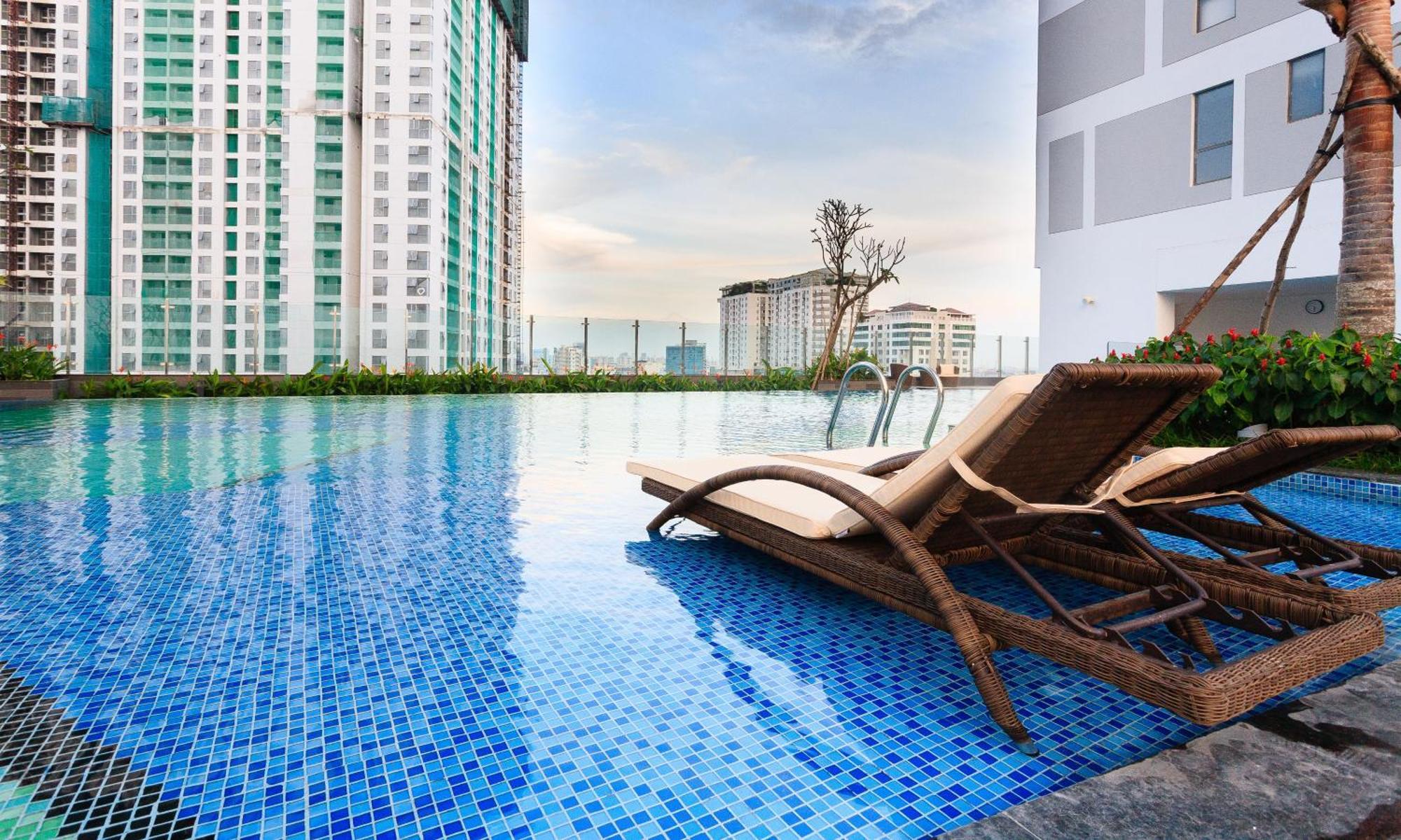 Yo'S Homes Rivergate Apartment Infinity Pool Near District 1 Хошимин Екстериор снимка
